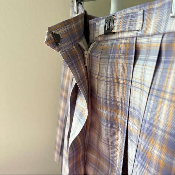 NWOT🔖JK Uniform Mini Skirt Plaid Japan Student School Purple - Picture 4 of 8